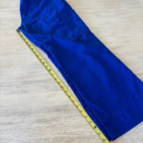 SB Scrubs Scrub Set Electric Blue Women's Small Top And Bottom - Picture 15 of 16